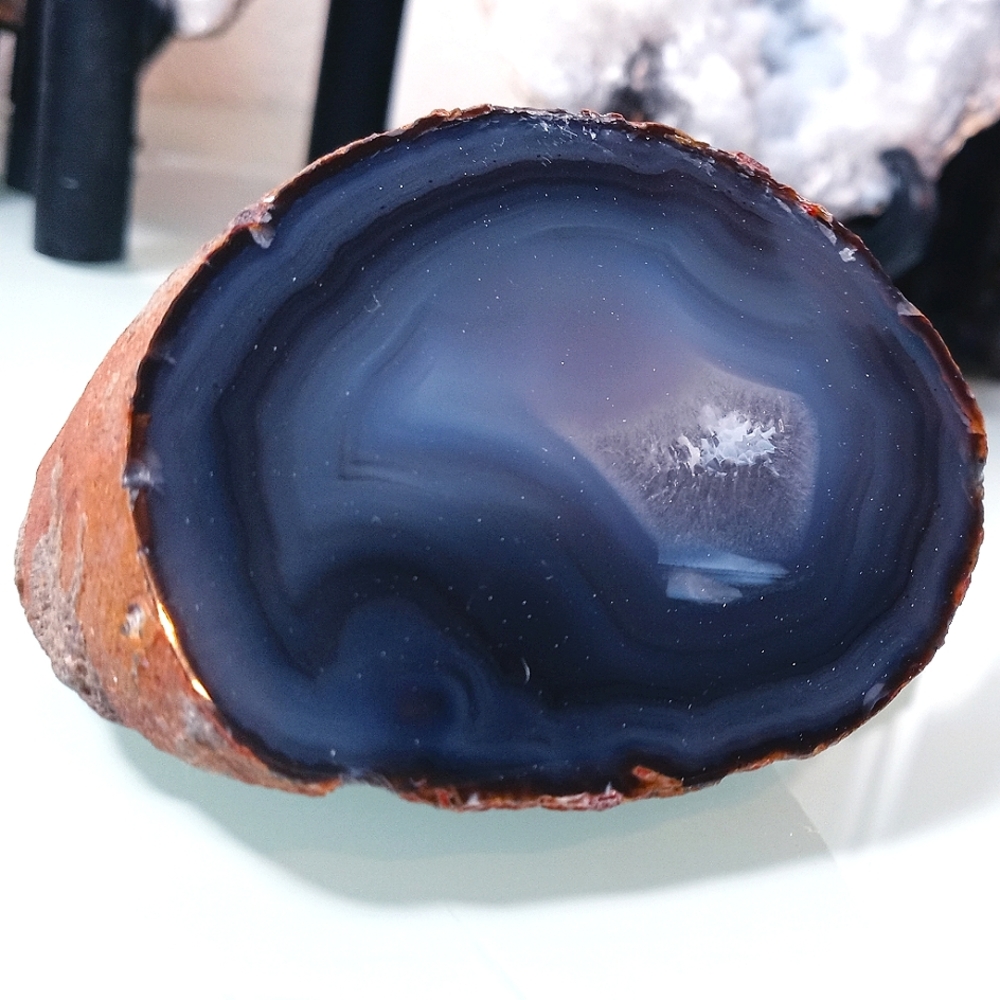 Blue Agate & Quartz
